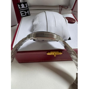 Relógio Cartier Santos Premium Aço Inoxidável Safira Automático 40mm Réplica Superior