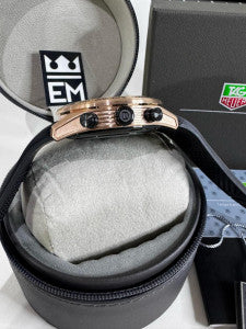 Relógio Tag Heuer Carrera Cronógrafo Máquina Quartz Premium Aço Inoxidável 44mm