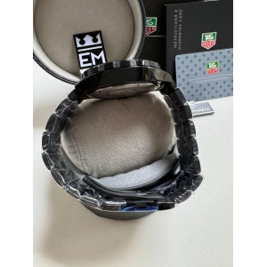 Réplica Premium Relógio Tag Heuer Fórmula 1 Masculino Quartzo Safira Aço Inoxidável 44mm