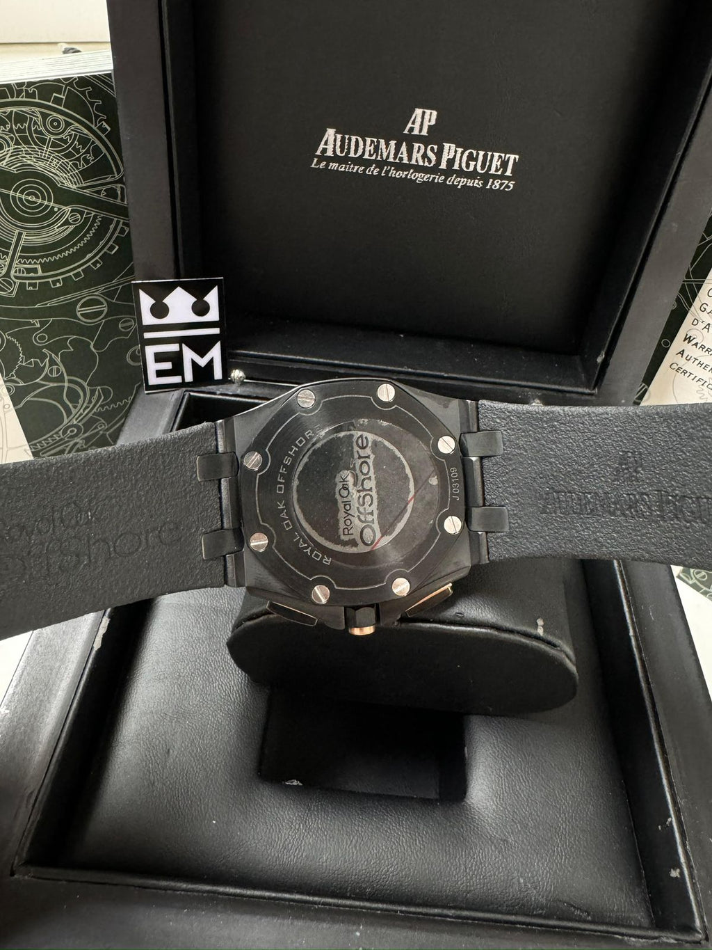 Audemars Piguet Offshore Réplica Superior: Luxo, Precisão e Estilo Inoxidável