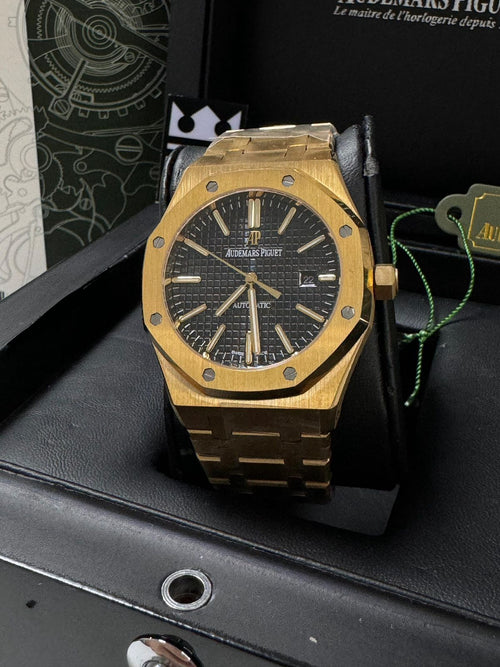 Audemars Piguet Royal Oak Réplica Premium Superior Automático Aço Safira 41mm
