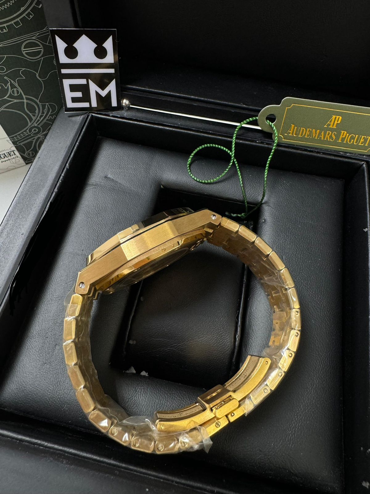 Audemars Piguet Royal Oak Réplica Premium Superior Automático Aço Safira 41mm