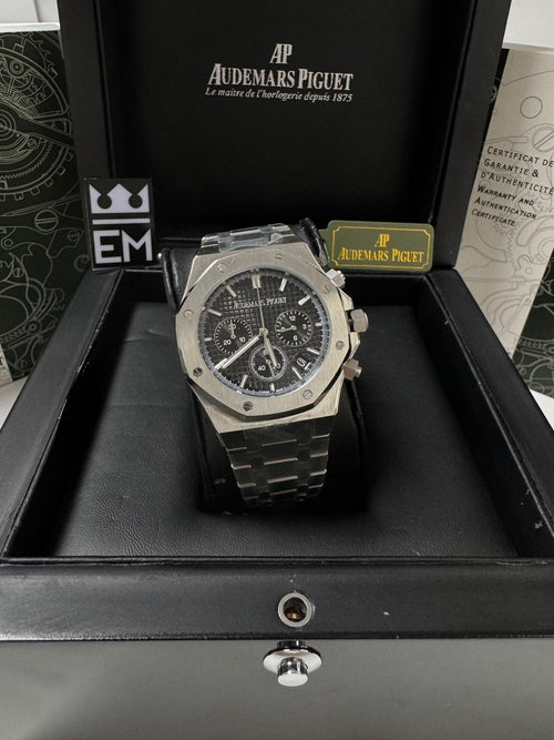 Audemars Piguet Royal Oak Réplica Premium: Qualidade Suíça, Design Icônico com Garantia