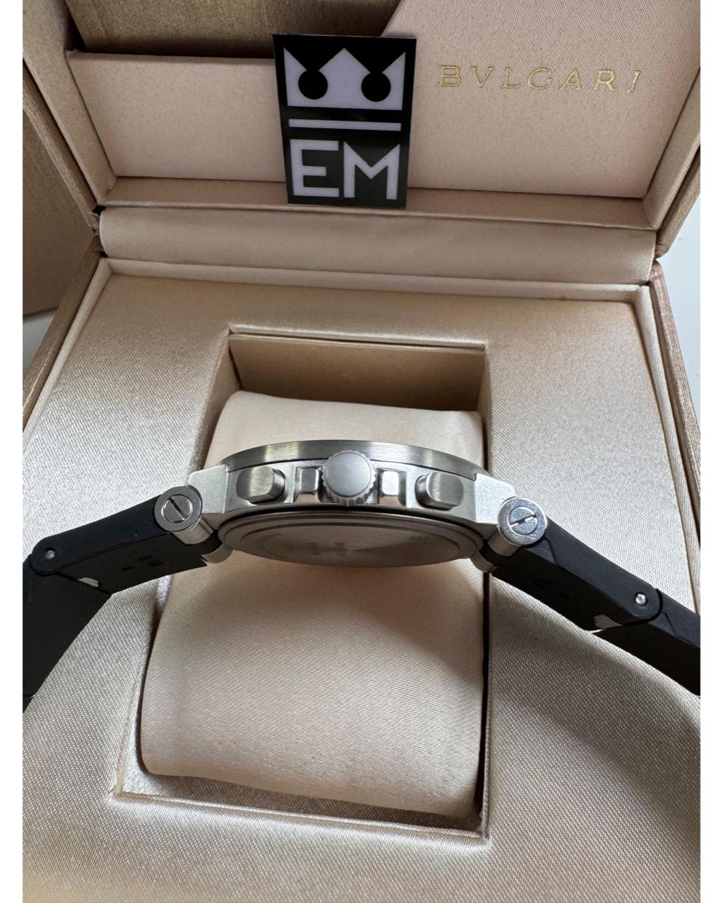 Relógio Bvlgari Aluminium Premium: Movimento Quartzo, Safira, Aço Inoxidável, 20 ATM