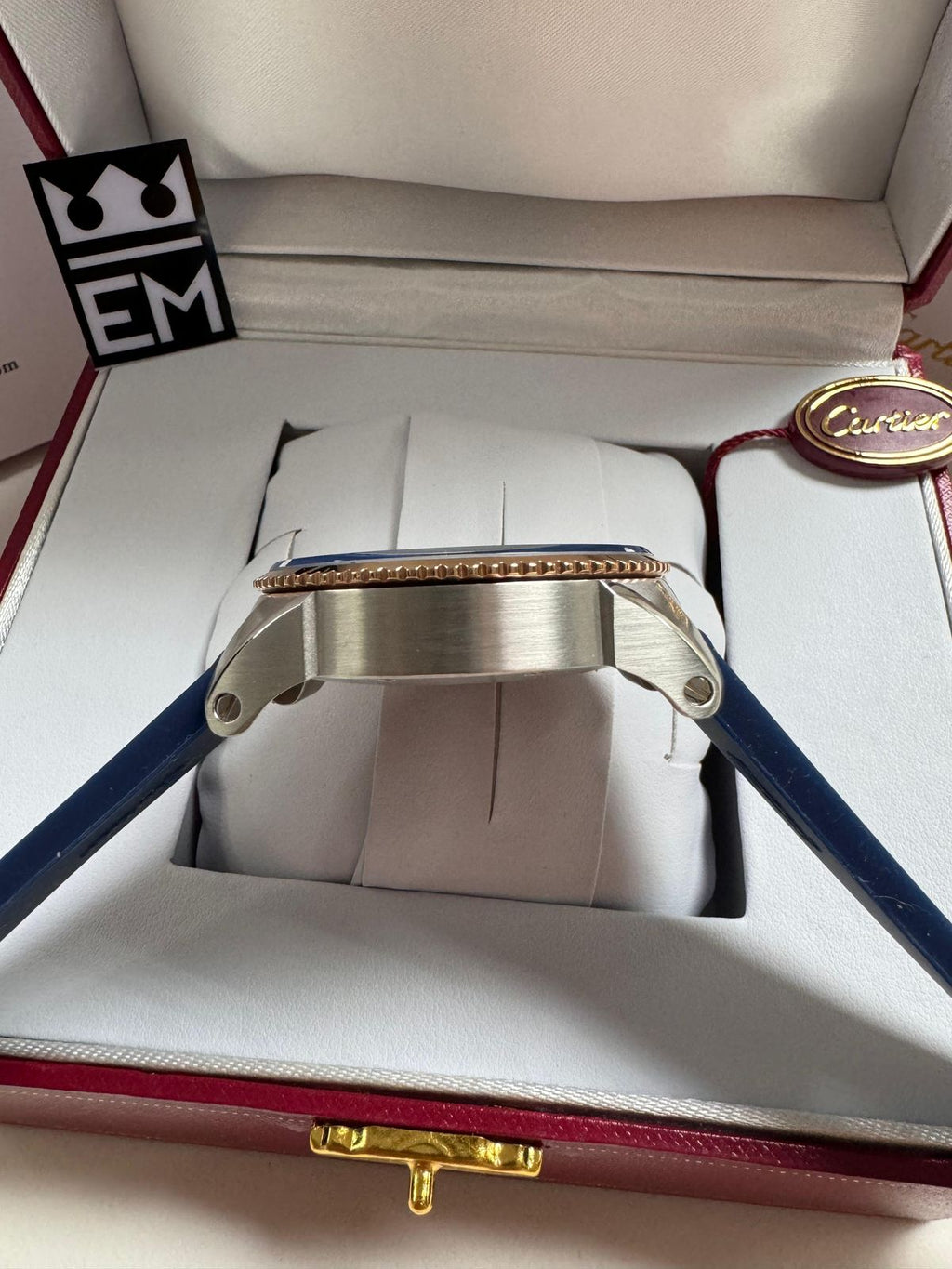 Relógio Masculino Réplica Cartier Diver Premium Automático Aço Inox 42mm