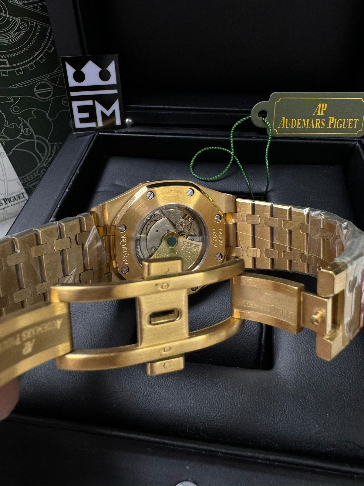 Réplica Premium Superior Audemars Piguet Royal Oak Automático Masculino Aço Safira 41mm