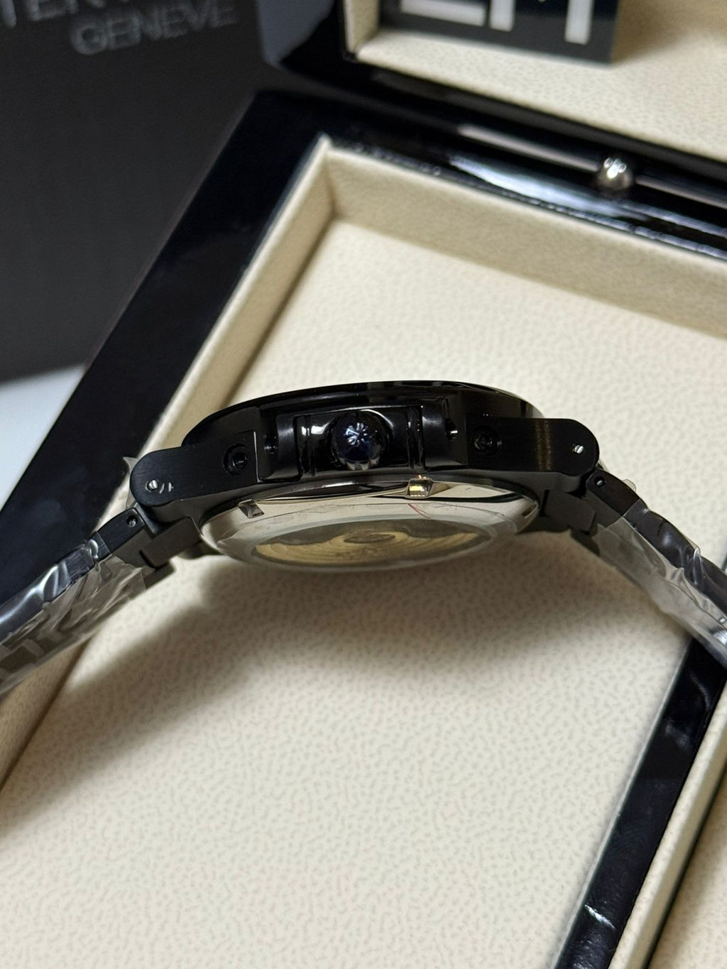 Patek Philippe Black Aquanaut Premium - Relógio Masculino Automático Safira 40mm Resistente