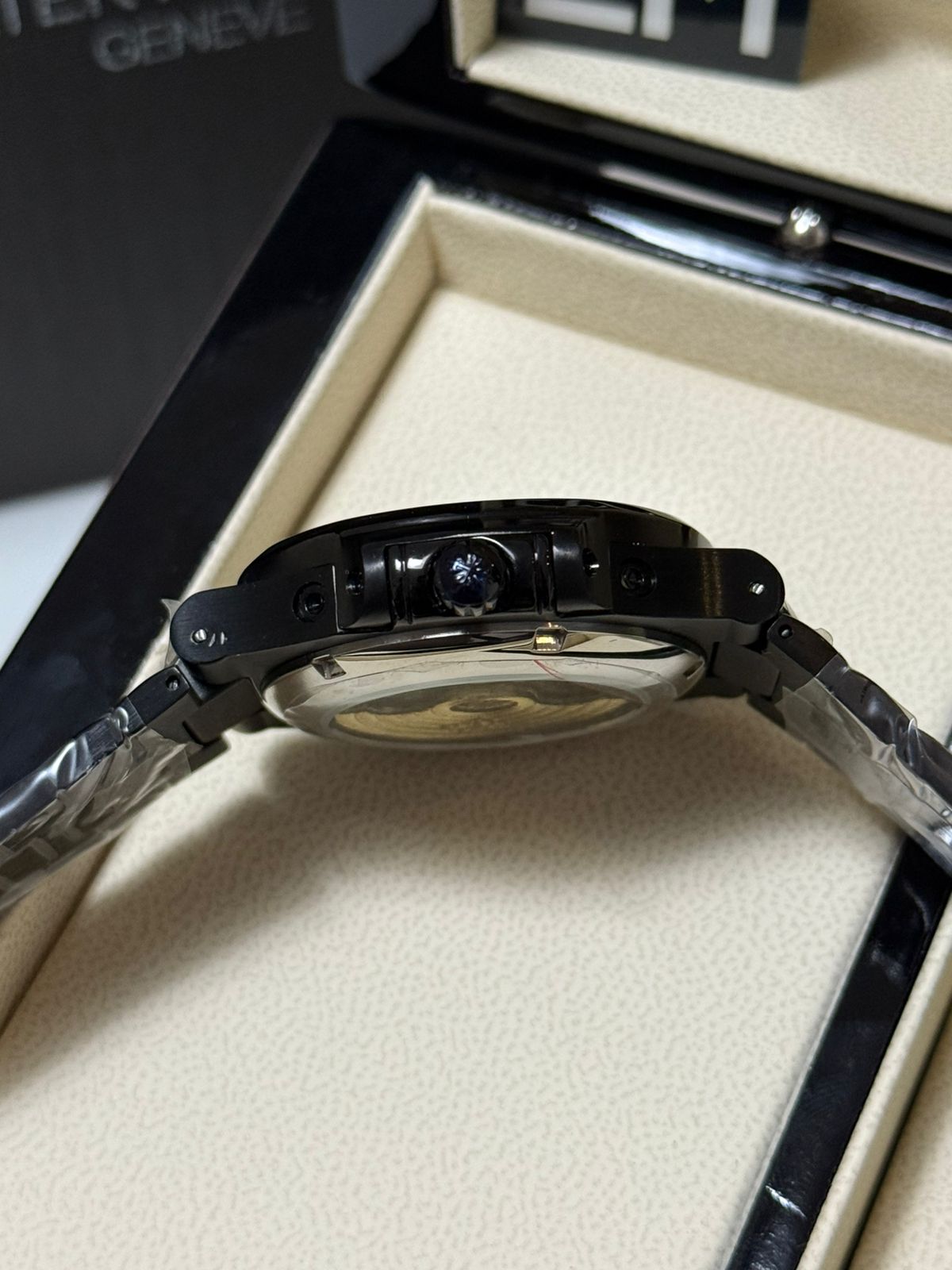 Patek Philippe Black Aquanaut Premium - Relógio Masculino Automático Safira 40mm Resistente