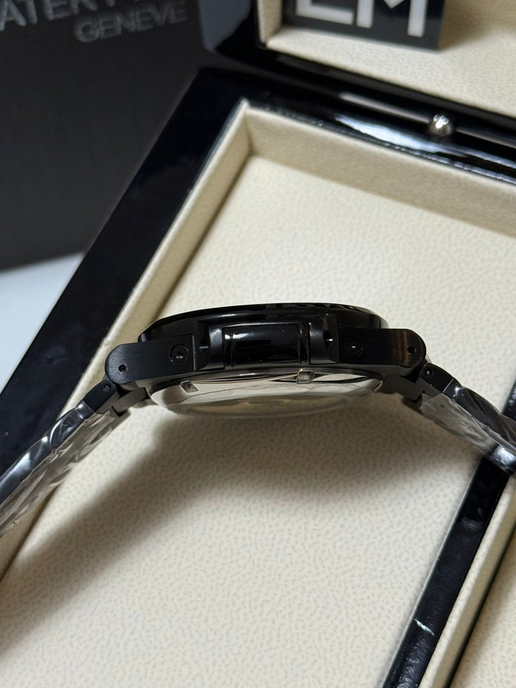 Patek Philippe Black Aquanaut Premium - Relógio Masculino Automático Safira 40mm Resistente