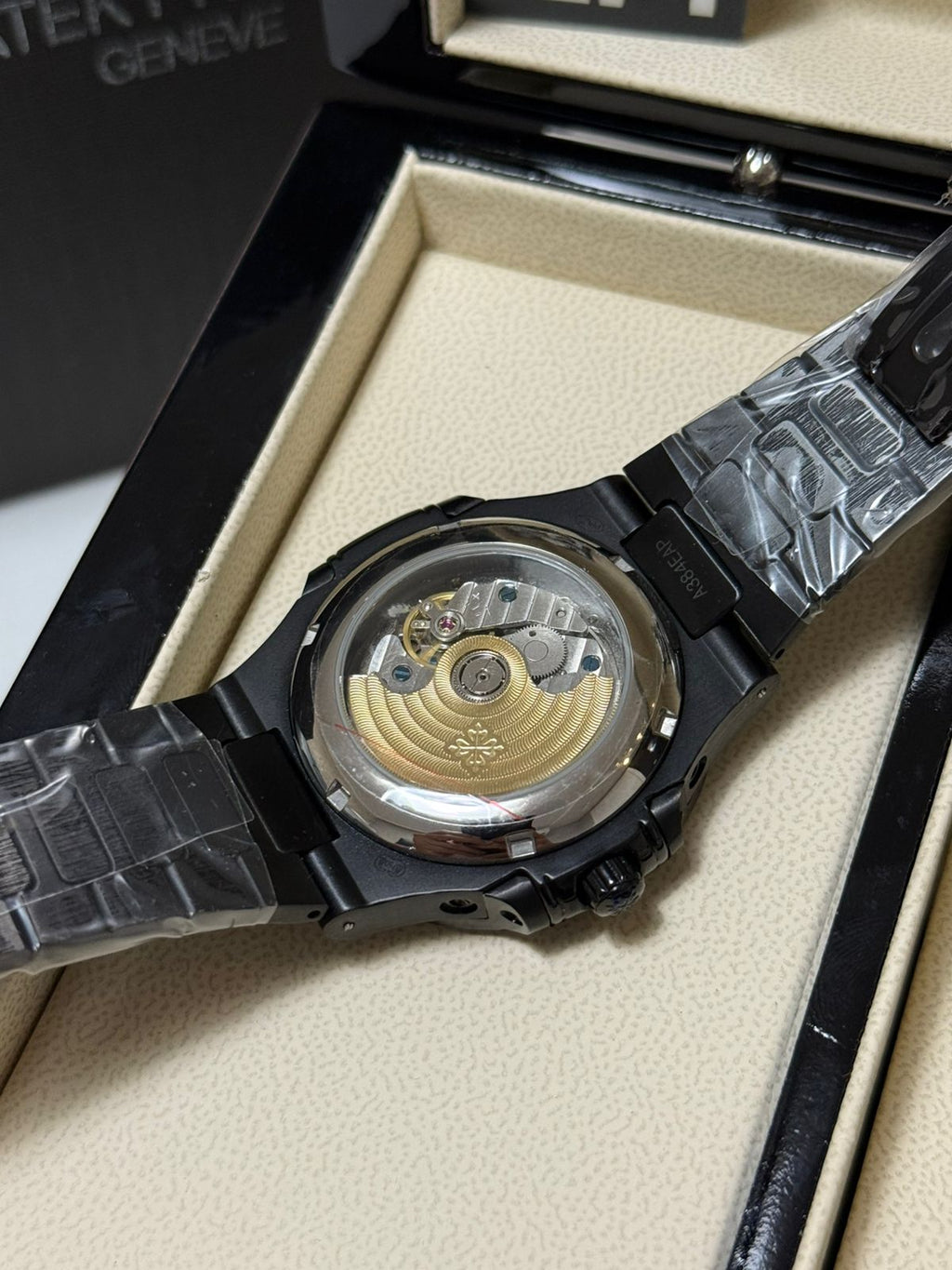 Patek Philippe Black Aquanaut Premium - Relógio Masculino Automático Safira 40mm Resistente