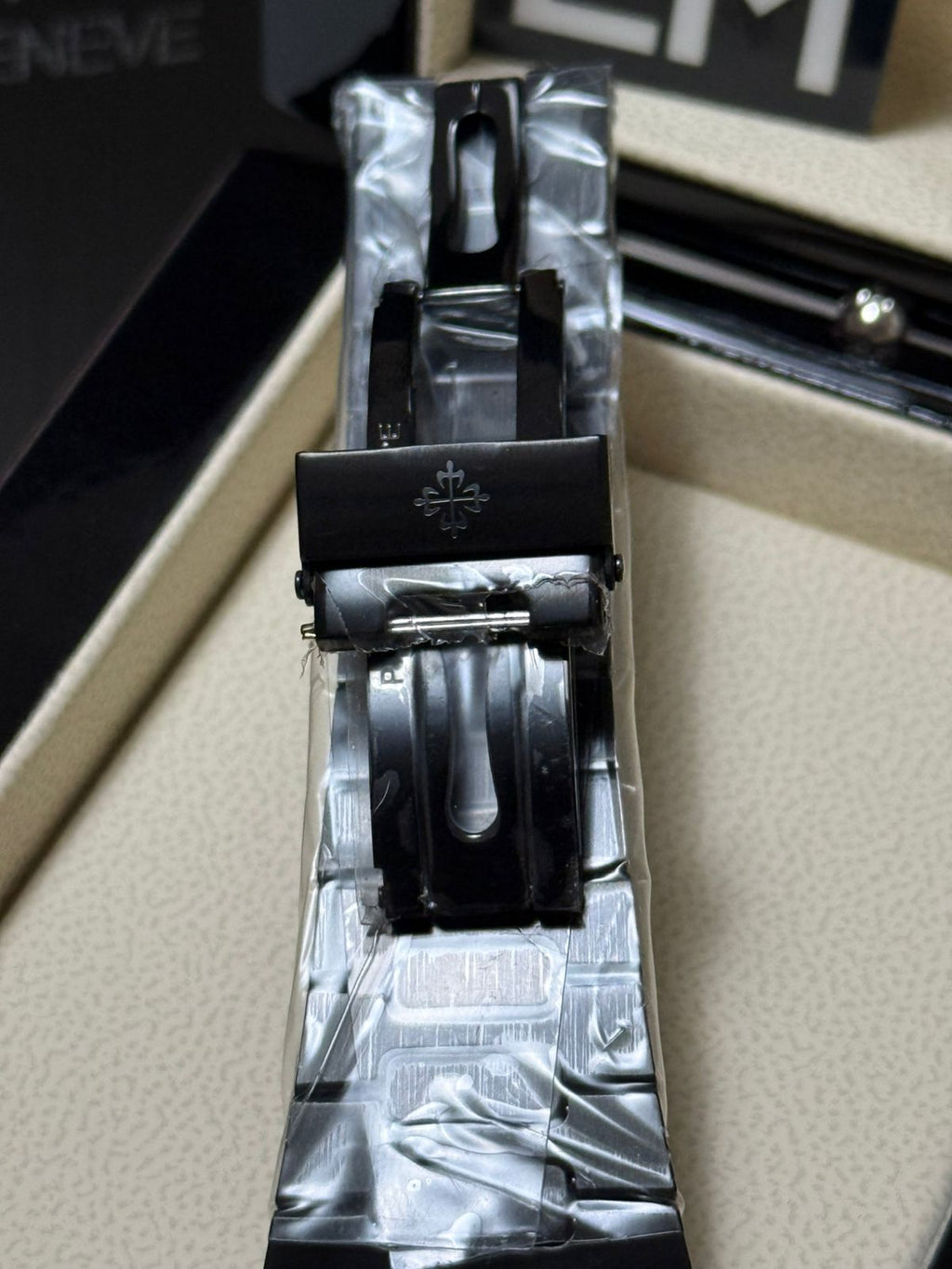 Patek Philippe Black Aquanaut Premium - Relógio Masculino Automático Safira 40mm Resistente