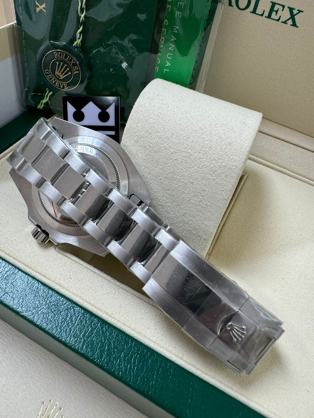 Réplica Premium Rolex GMT-Master II Batman Automático Aço Safira 20 ATM