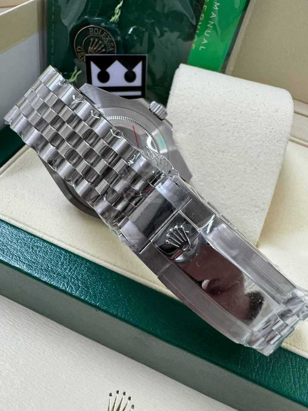 Deslumbrante Rolex GMT-Master II Jubilee Batman: O Relógio Automático de Safira Inoxidável