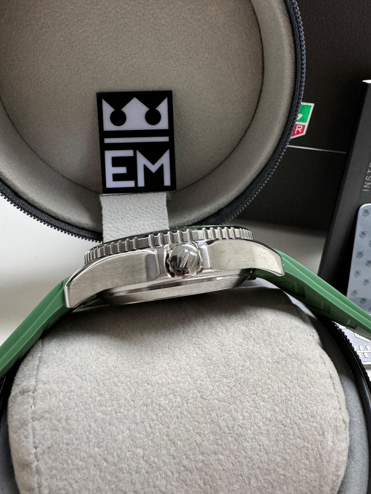 Tag Heuer Aquaracer Premium Relógio Automático Masculino Aço Safira Resistente Água