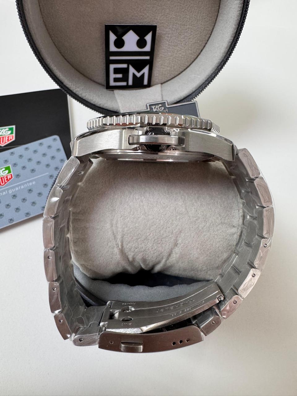 Réplica Premium Relógio Tag Heuer Aquaracer Automático Aço Safira 20 ATM