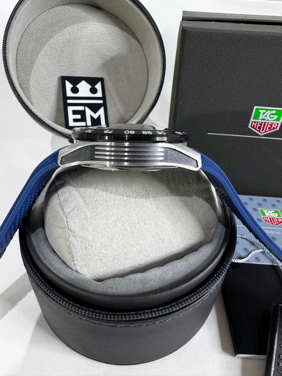 Relógio Masculino Tag Heuer Carrera Premium: Qualidade Superior, Movimento Quartzo Funcional