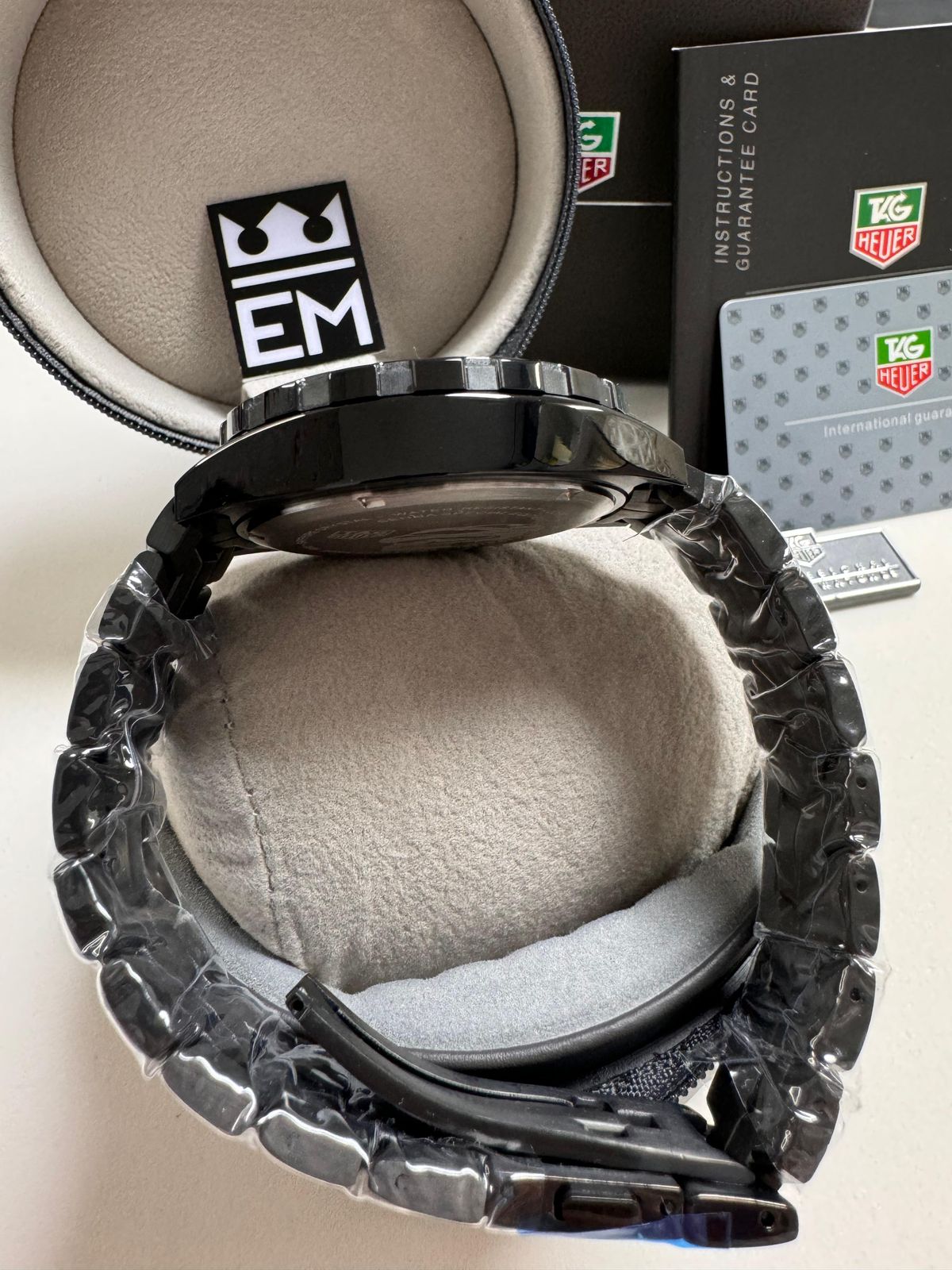 TAG Heuer Fórmula 1 Cronógrafo Masculino 44mm Aço Inoxidável Safira 20 ATM