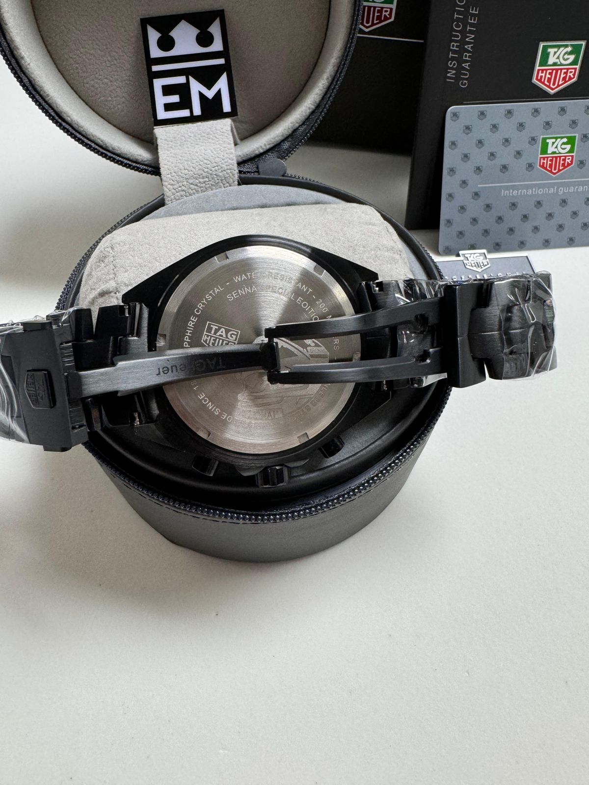 TAG Heuer Fórmula 1 Cronógrafo Masculino 44mm Aço Inoxidável Safira 20 ATM