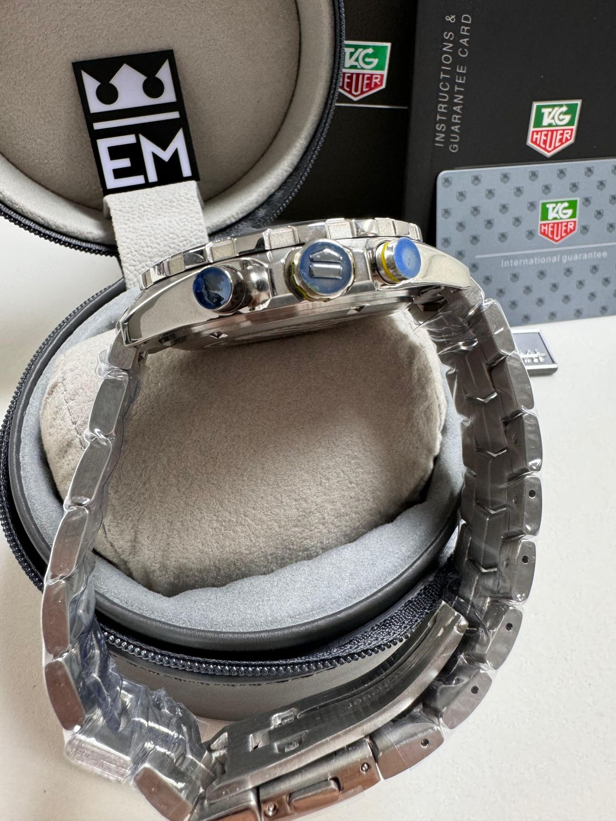 Relógio Masculino Tag Heuer Fórmula 1 Original Réplica Premium Aço Safira Luxo