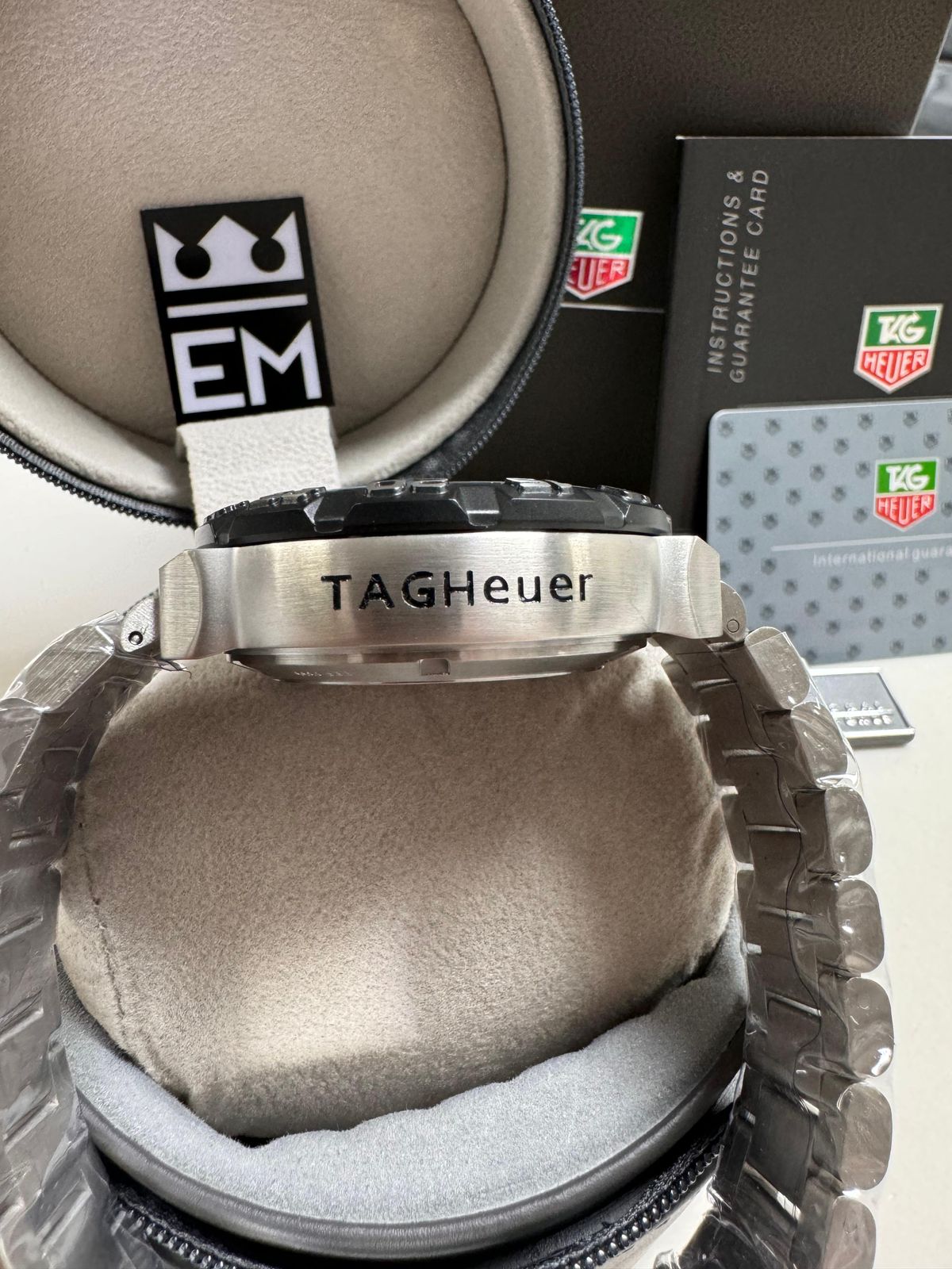 Relógio Masculino Tag Heuer Fórmula 1 Premium 44mm Quartzo Aço Safira