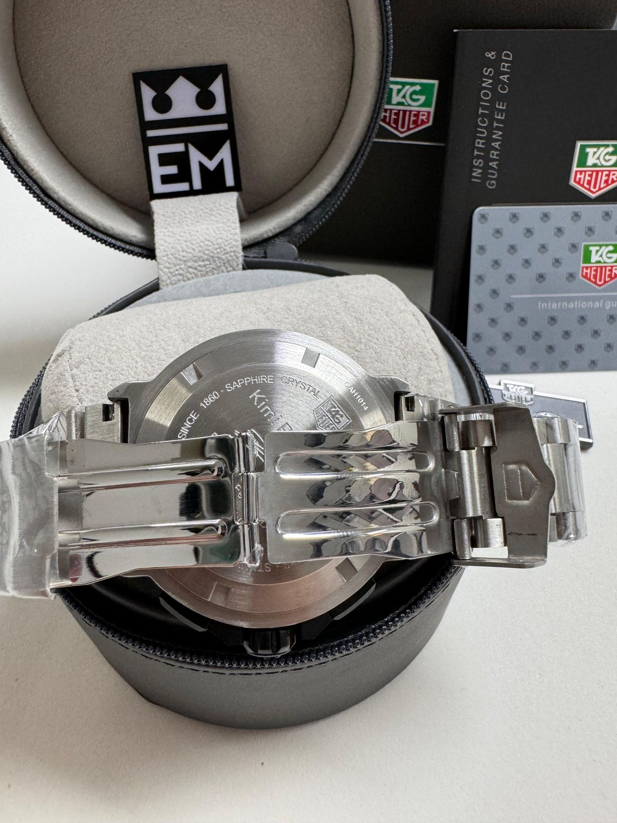 Relógio Masculino Tag Heuer Fórmula 1 Premium: Estilo Veloz, Quartzo, Safira, Aço