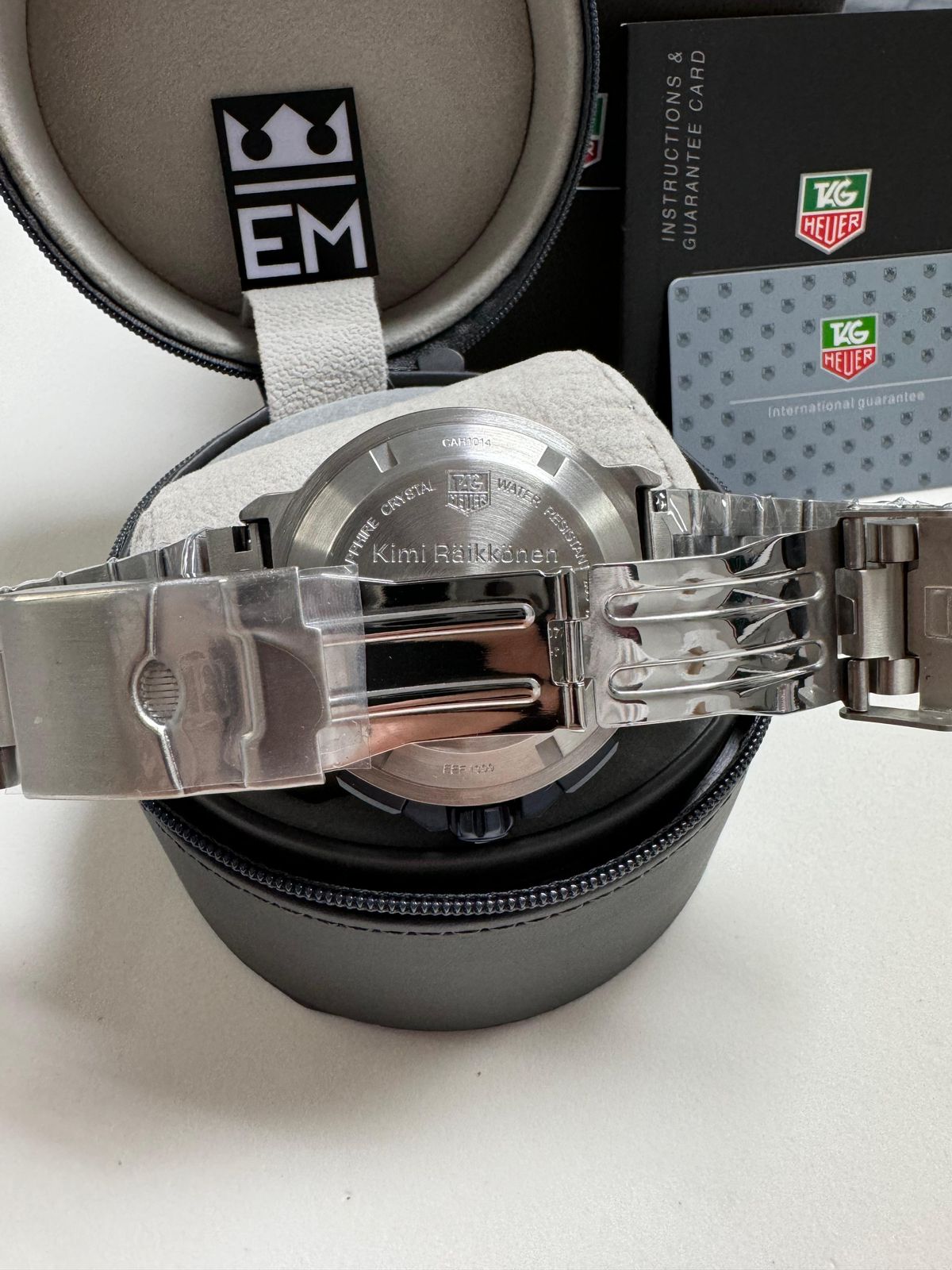 Relógio Réplica Premium Tag Heuer Fórmula 1 Masculino Luxo Quartzo Aço Safira Impermeável