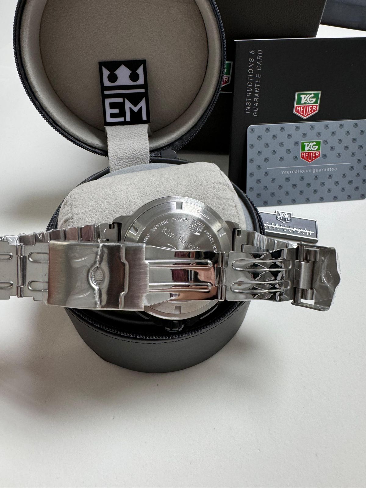 Relógio Masculino Tag Heuer Fórmula 1 Premium Quartz 44mm Aço Inoxidável Safira