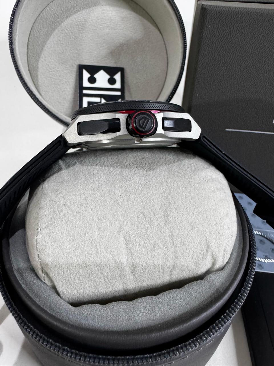 Relógio Tag Heuer Fórmula 1 Réplica Premium: Máquina Quartz, Aço Inoxidável, Safira