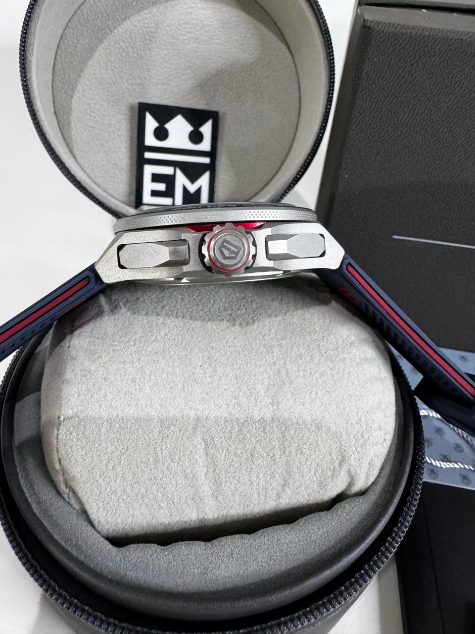 Relógio Réplica Premium TAG Heuer Fórmula 1 Quartz 44mm Safira Aço Inoxidável