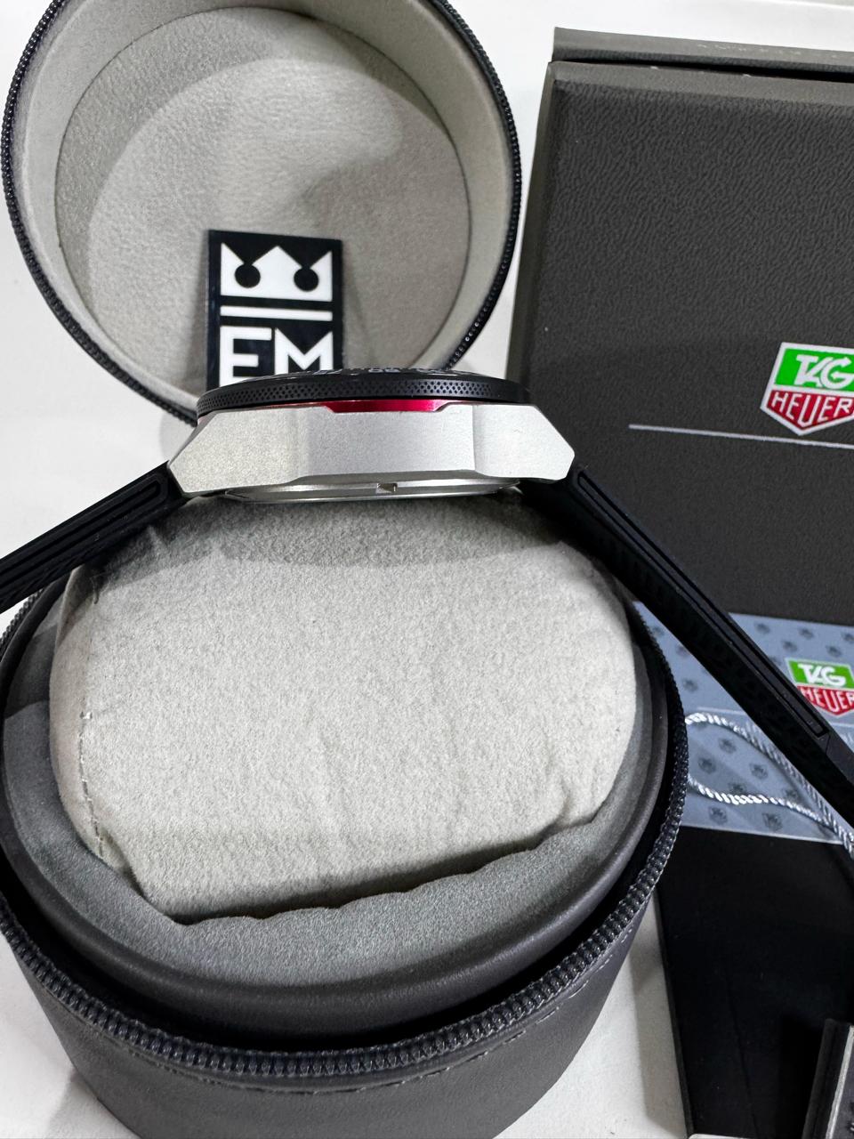 Relógio Tag Heuer Fórmula 1 Réplica Premium: Máquina Quartz, Aço Inoxidável, Safira