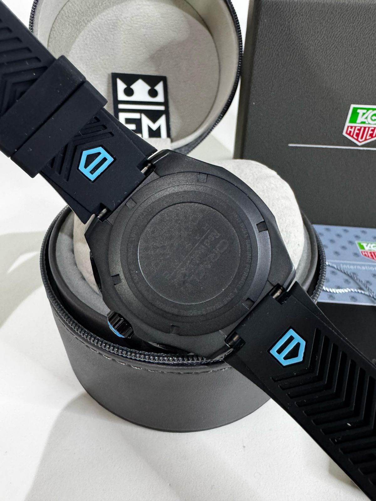 Relógio Tag Heuer Fórmula 1 Premium: Quartz, Safira, Aço, Silicone, 20 ATM